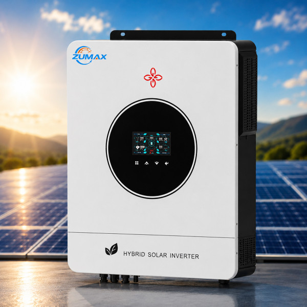 Комплект: гібридний інвертор Zumax MIC-6.2KW, 48В, MPPT сонячний контролер + сонячна панель JА Solar JAM66D45-625/LB N-Type (625 Вт) Bifacial