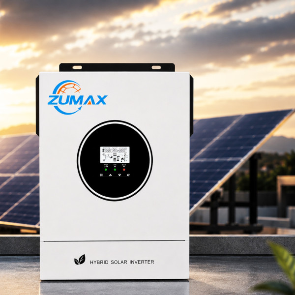 Гибридный инвертор Zumax(Power - 3.2KW) 3.2KW, 24В, с MPPT солнечным контроллером,чистый синус, гарантия 12 месяцев!