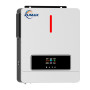 Комплект: гібридний інвертор Zumax MIC-4.2KW, 24В, MPPT сонячний контролер + LiFePO4 акумулятор 25.6V 100Ah 2560W + сонячна панель JА Solar JAM66D45-625/LB N-Type (625 Вт) Bifacial