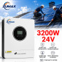 Гибридный инвертор Zumax(Power - 3.2KW) 3.2KW, 24В, с MPPT солнечным контроллером,чистый синус, гарантия 12 месяцев!