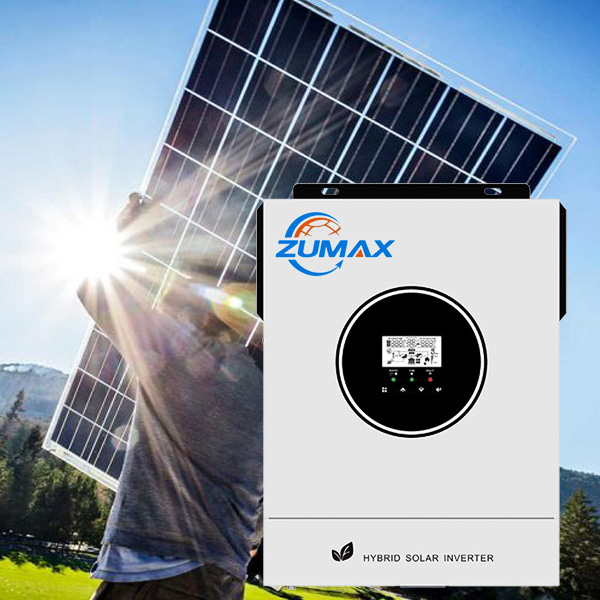 Комплект: гібридний інвертор Zumax(Power - 3.2KW) 3.2KW, 24В, с MPPT + сонячна панель JА Solar JAM66D45-635/LB N-Type (635 Вт) Bifacial