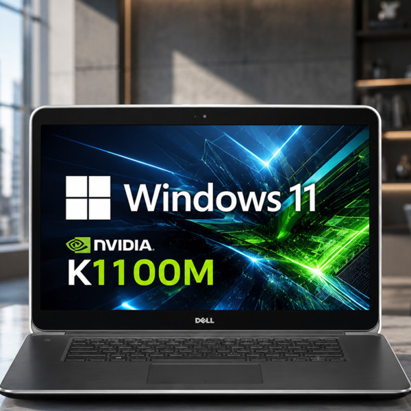 Сенсорный ноутбук Dell Precision M3800 I7-4702HQ(Nvidia Quadro K1100M 2GB )16GB/256 GB SSD 15.6''  Windows 11