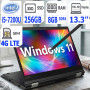Сенсорний ноутбук Lenovo ThinkPad Yoga 370 Intel® Core™ i5-7200U 13.3'' 8GB DDR4 256GB SSD + Cтилус и Слот для сим Windows 11