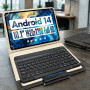 Планшет-ноутбук Samsung Galaxy Tab F10 Force LTE 6/128 DUAL SIM 10.1" IPS FULLHD+Чехол с Bluetooth клавиатурой +  Карта памяти 64GB!