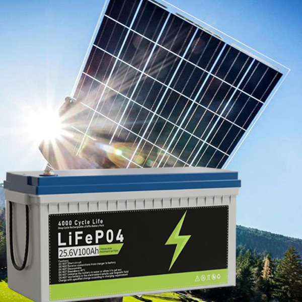 Комплект: LiFePO4 акумулятор 25.6V 100Ah 2560W з дисплеєм + Сонячна панель  JА Solar JAM66D45-635/LB N-Type (635 Вт) Bifacial