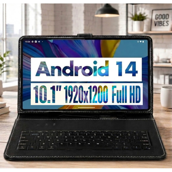 Планшет-телефон Samsung Galaxy Tab F10 Force LTE 6/128 DUAL SIM 10.1" IPS FULLHD + Чехол-клавиатура + Карта памяти 128GB!