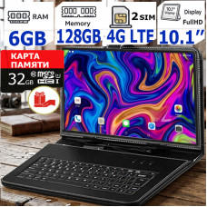 Планшет-телефон Asus Lux TAB LTE 6/128 DUAL SIM 10.1" IPS FULL HD 1920x1200 + Чохол-клавіатура + Карта пам'яті 32GB!