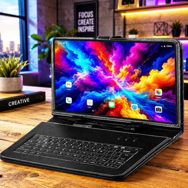 Планшет-телефон Asus Lux TAB LTE 6/128 DUAL SIM 10.1" IPS FULL HD 1920x1200 + Чохол-клавіатура + Карта пам'яті 128GB!