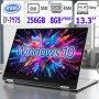 Сенсорний ноутбук Dell XPS 13 9365 2-in-1 i7-7Y75 8Gb/256SSD 13.3"