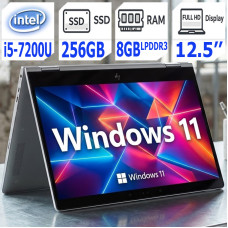 Сенсорний ноутбук HP EliteBook X360 12.5"  1020 G2 i5-7200u 8Gb/256SSD Windows 11